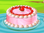 Cooking with Hazel: Strawberry cake